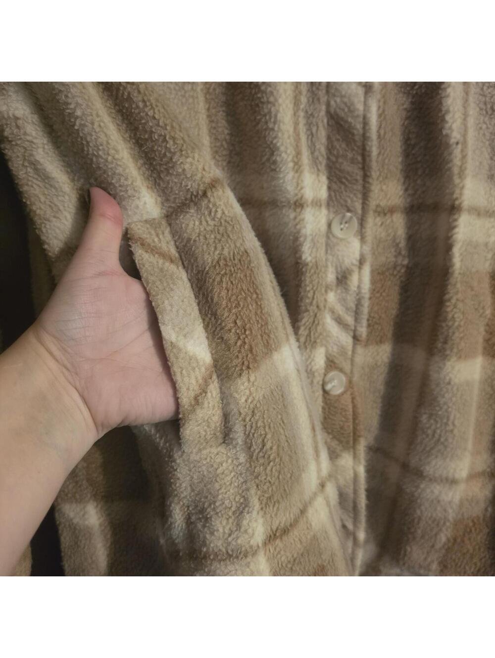 Thread & Supply Plaid Fleece Jacket - Picture 4 of 6